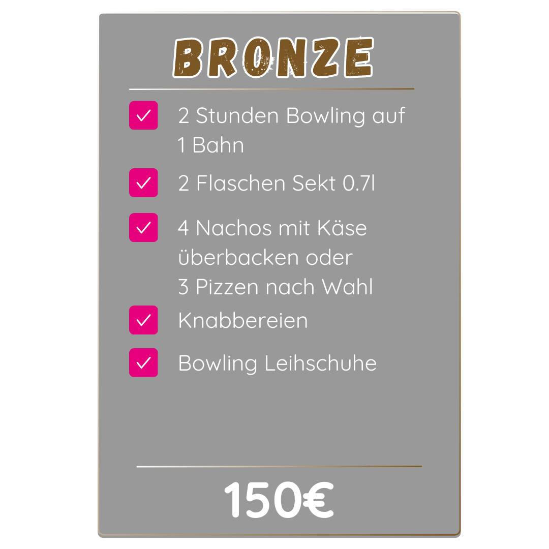 Bronze PAckage