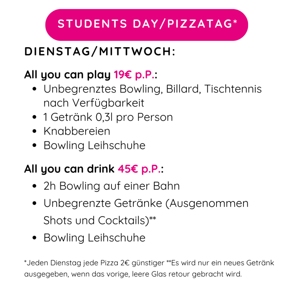 Students Day Pizzatag